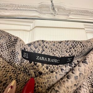 Zara Basic Snake Print skorts